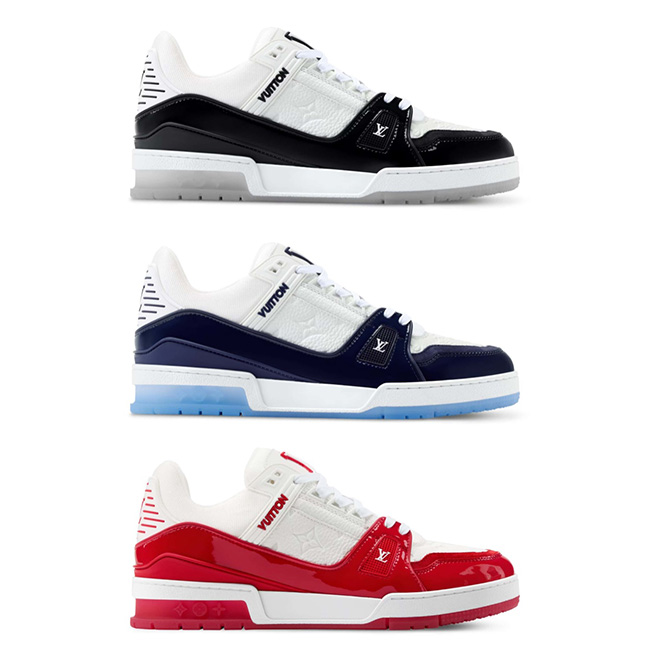 Louis Vuitton トレーナー スニーカー ツートンカラー 1AJ130 1AJ190 1AJ150
