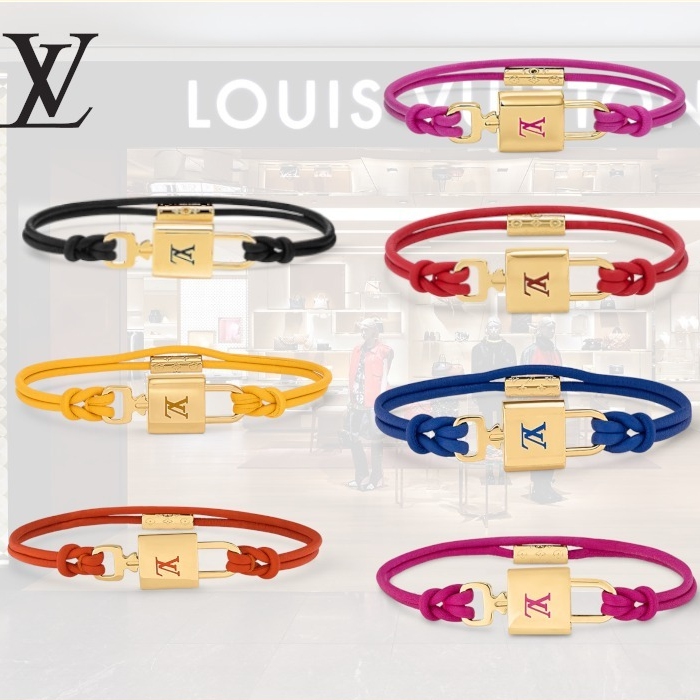 ルイ･ヴィト ブレスレット・LV パドロック 7色 M8138F