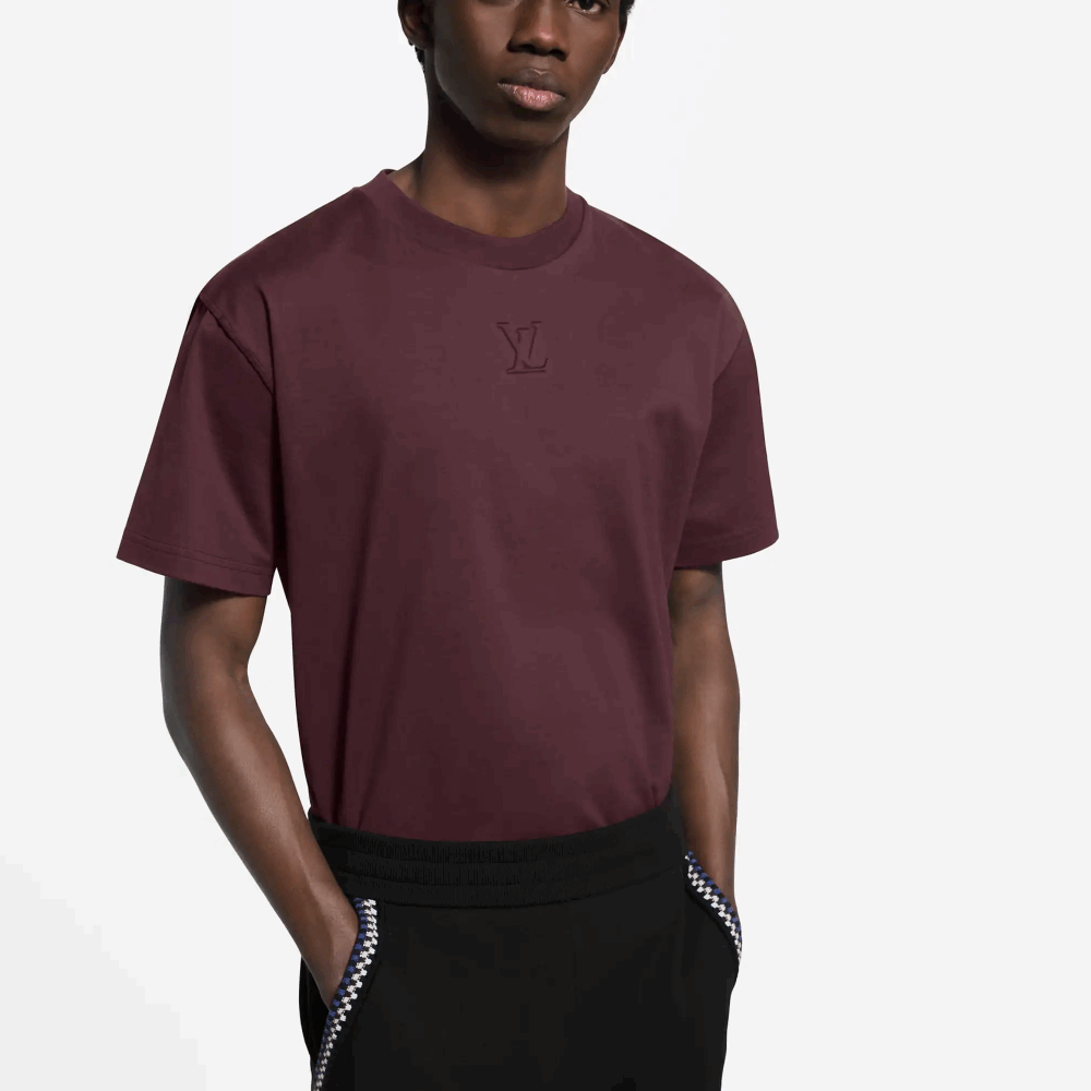 ルイヴィトン エンボスLV Tシャツ 1AHUTX 1AGIIV 1AGIJ3
