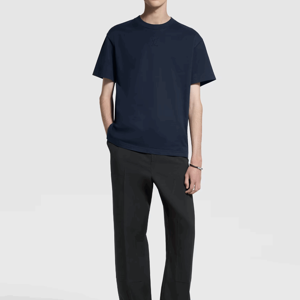 ルイヴィトン エンボスLV Tシャツ 1AHUTX 1AGIIV 1AGIJ3