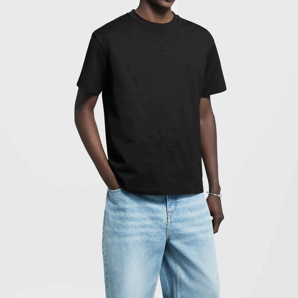 ルイヴィトン エンボスLV Tシャツ 1AHUTX 1AGIIV 1AGIJ3