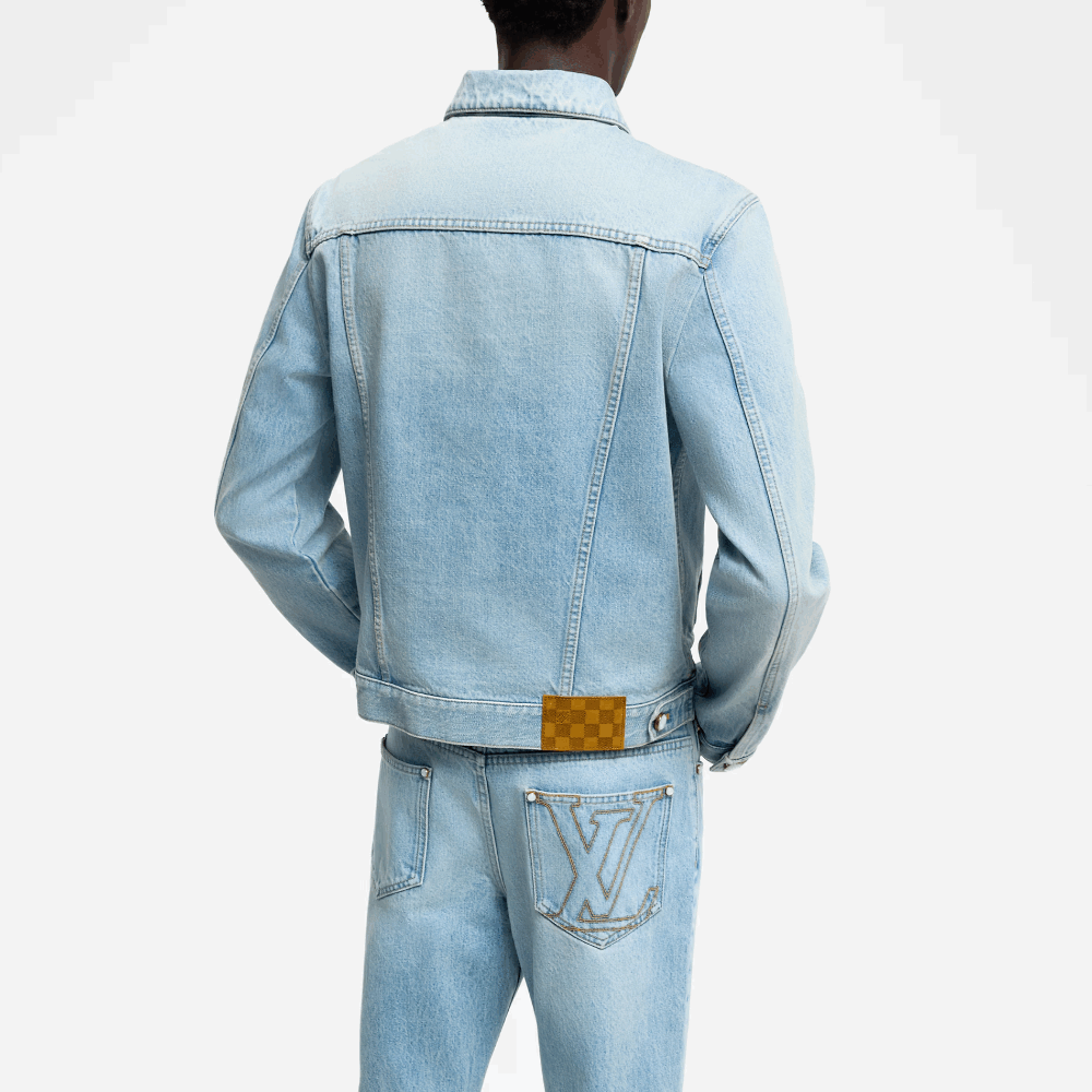 ルイヴィトン デニムトラッカージャケット 1AGINW