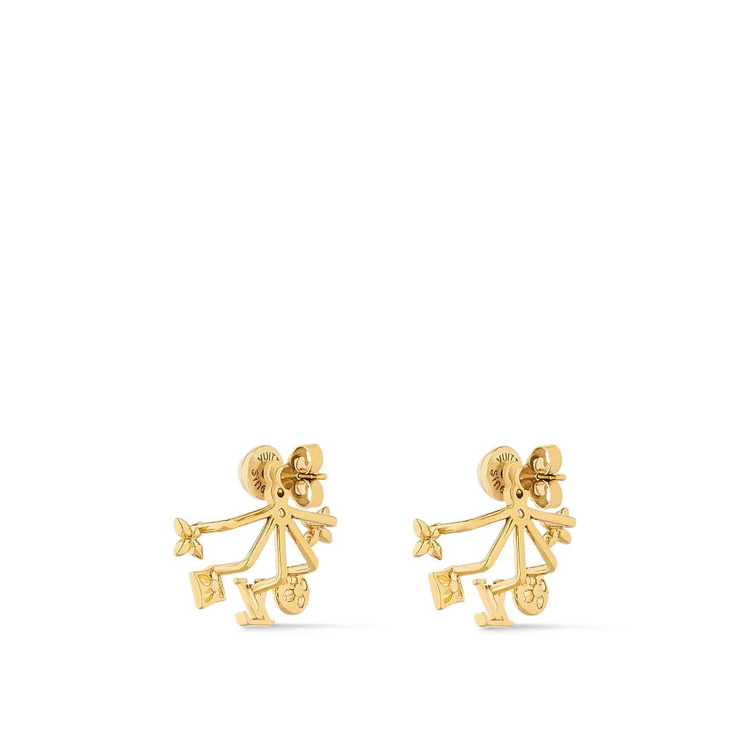 ルイ･ヴィトン ピアス･クルーザー ゴールド M00601