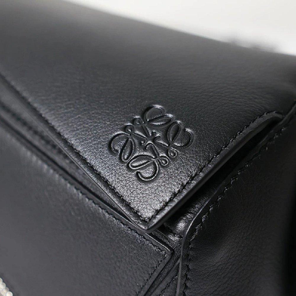 ロエベ PUZZLE SMALL BUMBBAG パズルバッグ ベルトバッグ クロスボディバッグ レザー メンズ B510P35X09 1100