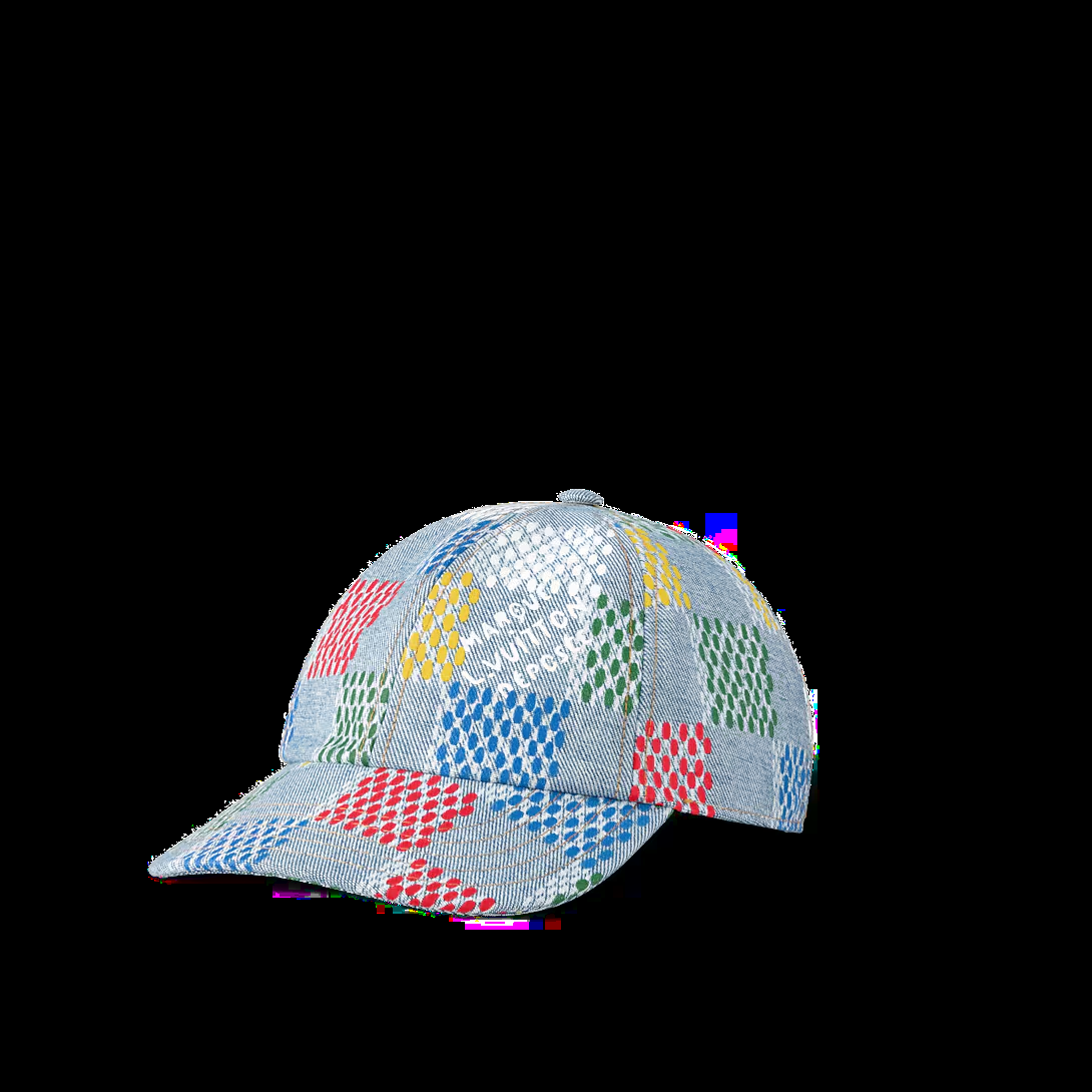 LOUIS VUITTON デニムキャップ キャップ LV バーズ ダミエ M5048M
