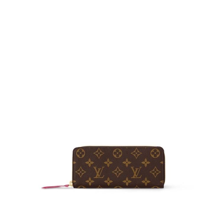LOUIS VUITTON ポルトフォイユ クレマンス モノグラム 長財布 M61298 M60742