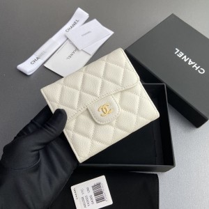 シャネル激安 マトラッセ ココマーク 三つ折り財布  A82288