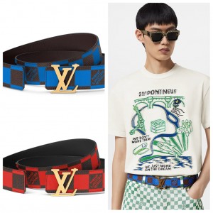 ルイヴィトン後払い ベルト･LV イニシャル 40MM リバーシブル M8474U M8537U