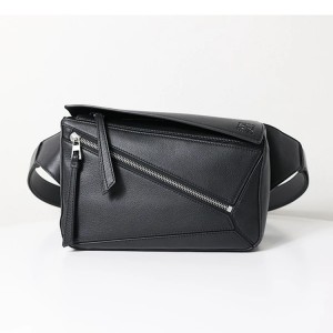 ロエベ PUZZLE SMALL BUMBBAG パズルバッグ ベルトバッグ クロスボディバッグ レザー メンズ B510P35X09 1100