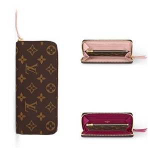LOUIS VUITTON ポルトフォイユ クレマンス モノグラム 長財布 M61298 M60742