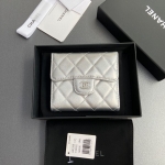 シャネル 代引きマトラッセ ココマーク 三つ折り財布 A82288