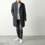 モンクレール ダウンコート OPHELYS オフィーリス メンズ ダウンジャケット ロング丈 フード付き アイコンパッチ 軽量1C00008 549SK 779