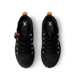 Louis Vuitton リミックス ダービー ブラック レザー 1AIX56