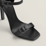 HERMES レディース Judy 105 Hロゴバックル ストラップサンダル H242035Z 02