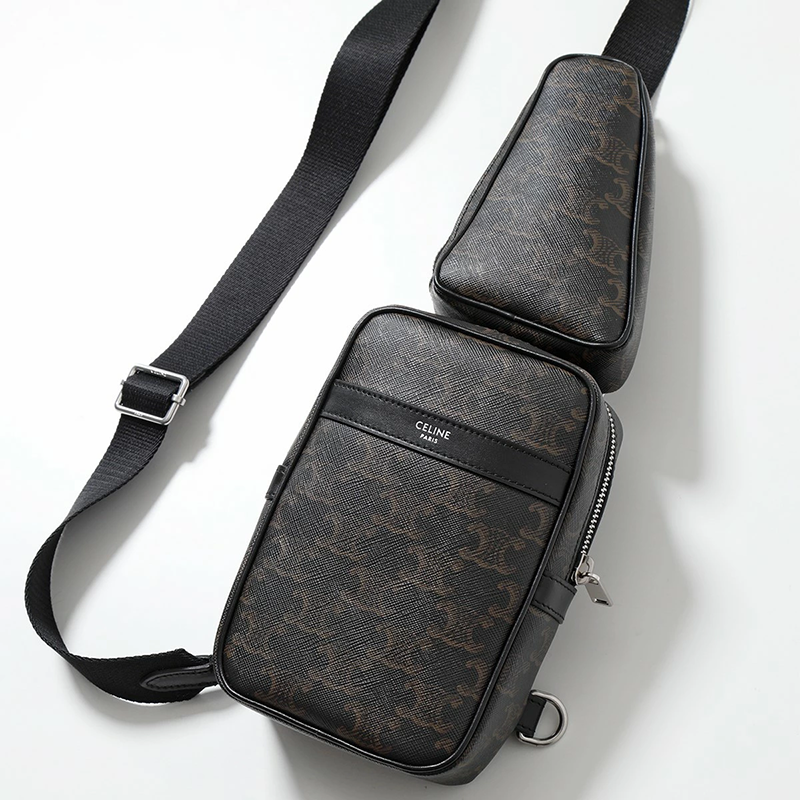 セリーヌ ボディバッグ Multi Pocket Bag マルチポケットバッグ メンズ 111632EU1.38SI