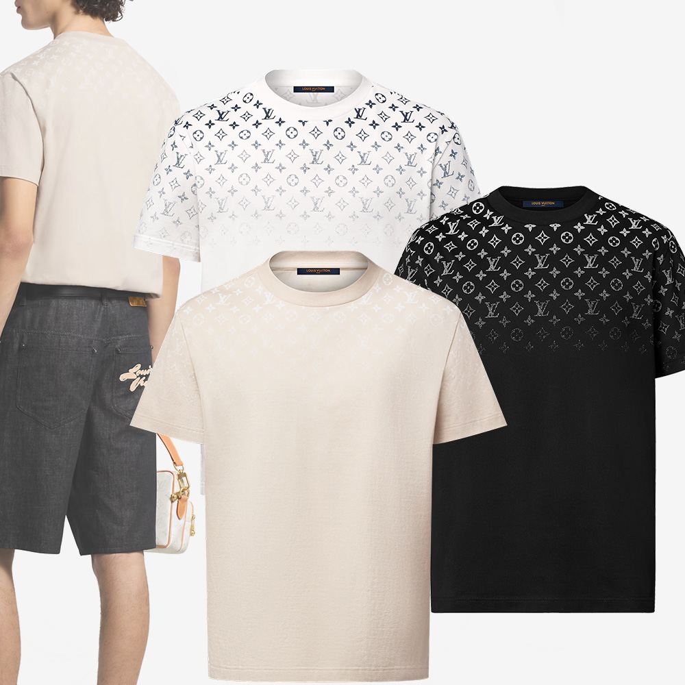 ルイヴィトン グラディエントコットンTシャツ 1AHUG0 1AHUUM 1AFBB4
