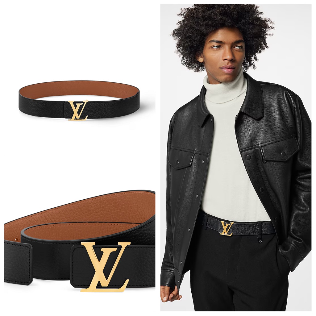 ルイヴィトン ベルト･LV イニシャル 40MM リバーシブル M9151U