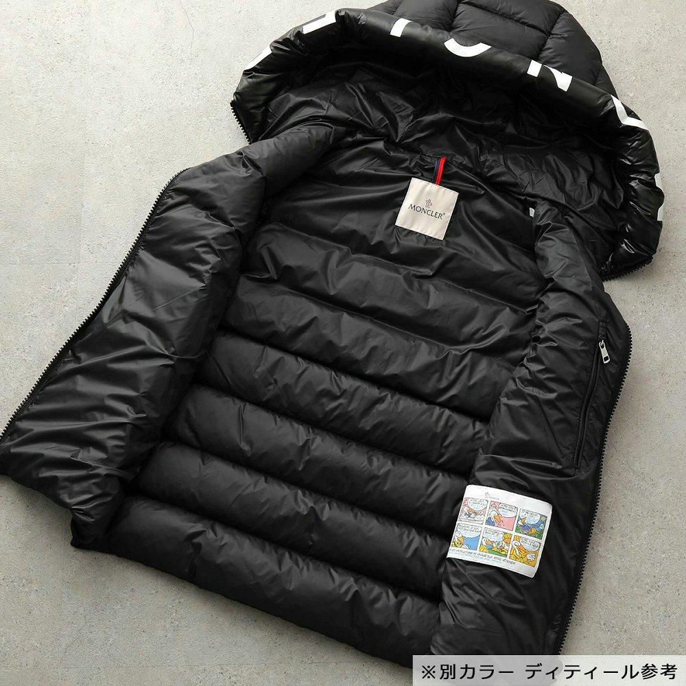 モンクレール ダウンベスト MONTREUIL GILET メンズ フード レタリングプリント アイコンパッチ 1A00018 53048