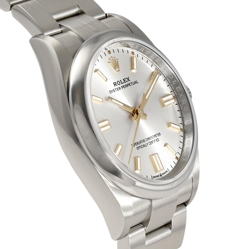 ロレックス オイスターパーペチュアル 36 シルバー 126000