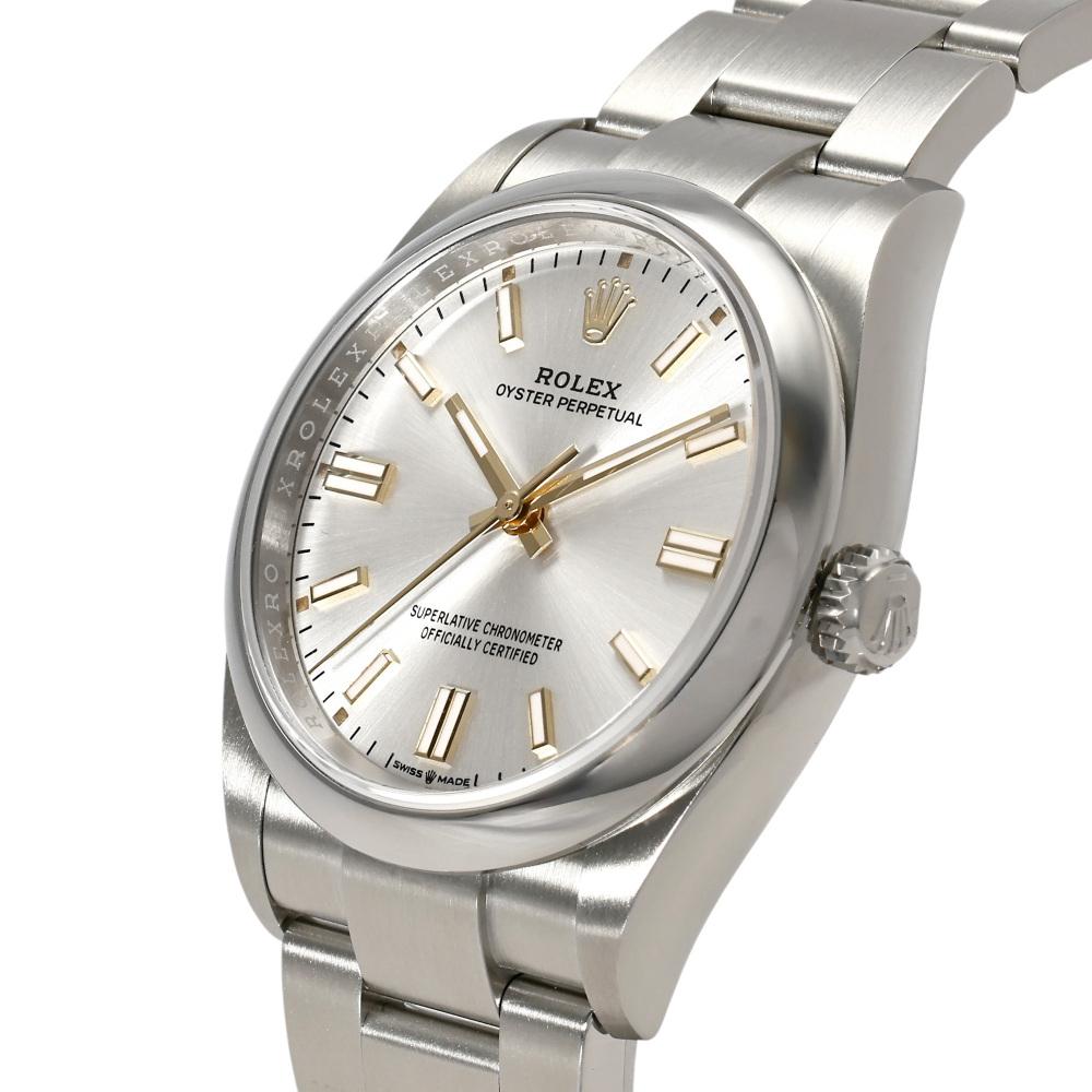ロレックス オイスターパーペチュアル 36 シルバー 126000