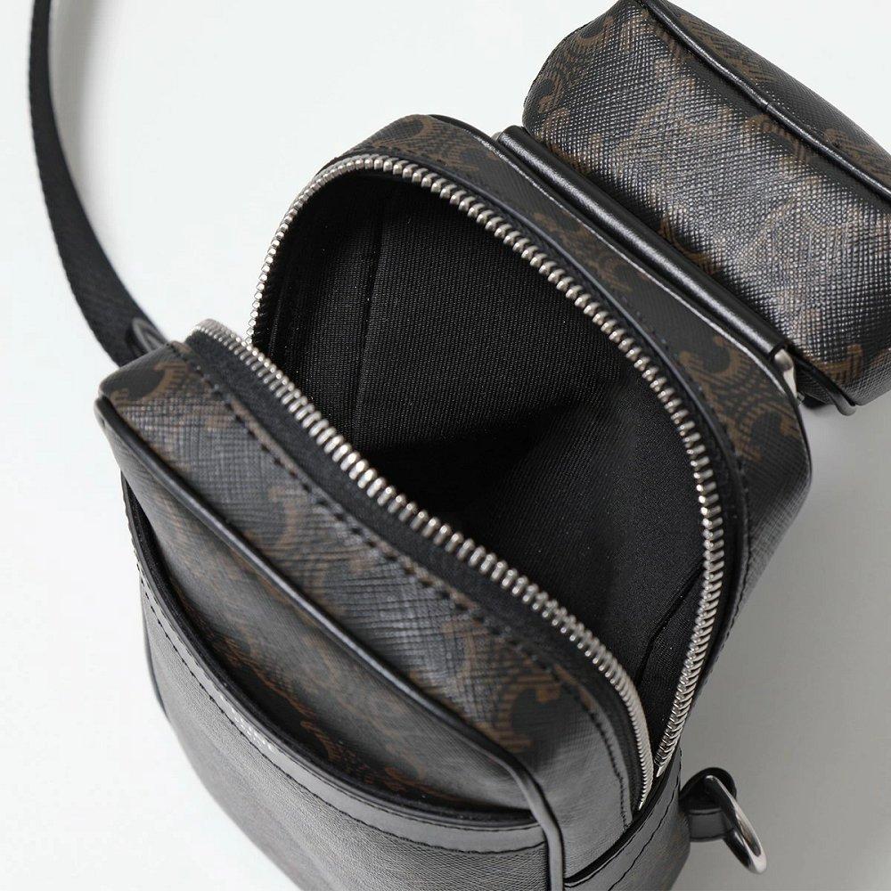 セリーヌ ボディバッグ Multi Pocket Bag マルチポケットバッグ メンズ 111632EU1.38SI