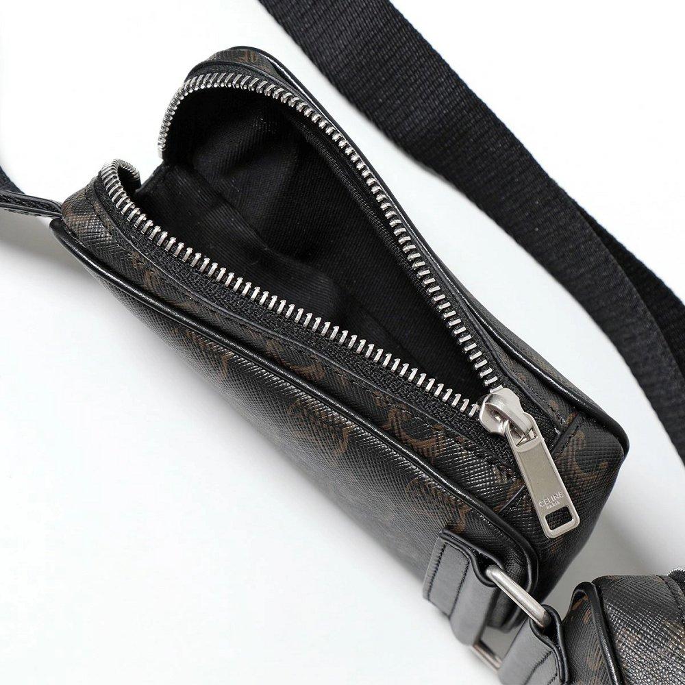 セリーヌ ボディバッグ Multi Pocket Bag マルチポケットバッグ メンズ 111632EU1.38SI