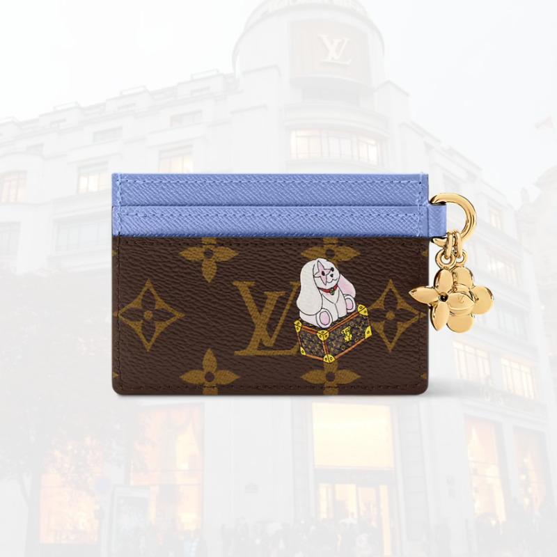 ルイヴィトン カードケース ポルト カルト・LV チャーム M15324 M15332