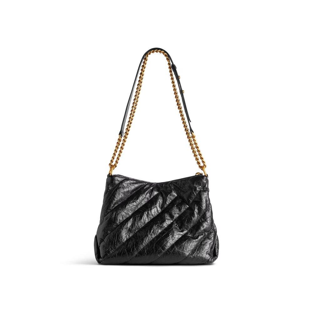 BALENCIAGA マトラッセ レザー スモール ホーボー バッグ 806479 806487