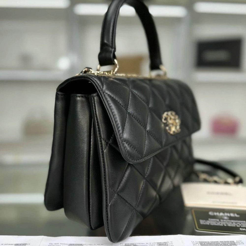 CHANEL マトラッセ トップハンドルバック ハンドバッグ A92236 B10674 94305
