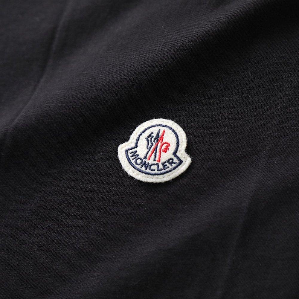 モンクレール 半袖 Tシャツ メンズ パックT クルーネック ロゴパッチ ロゴT コットン カットソー 8C00026 829H8