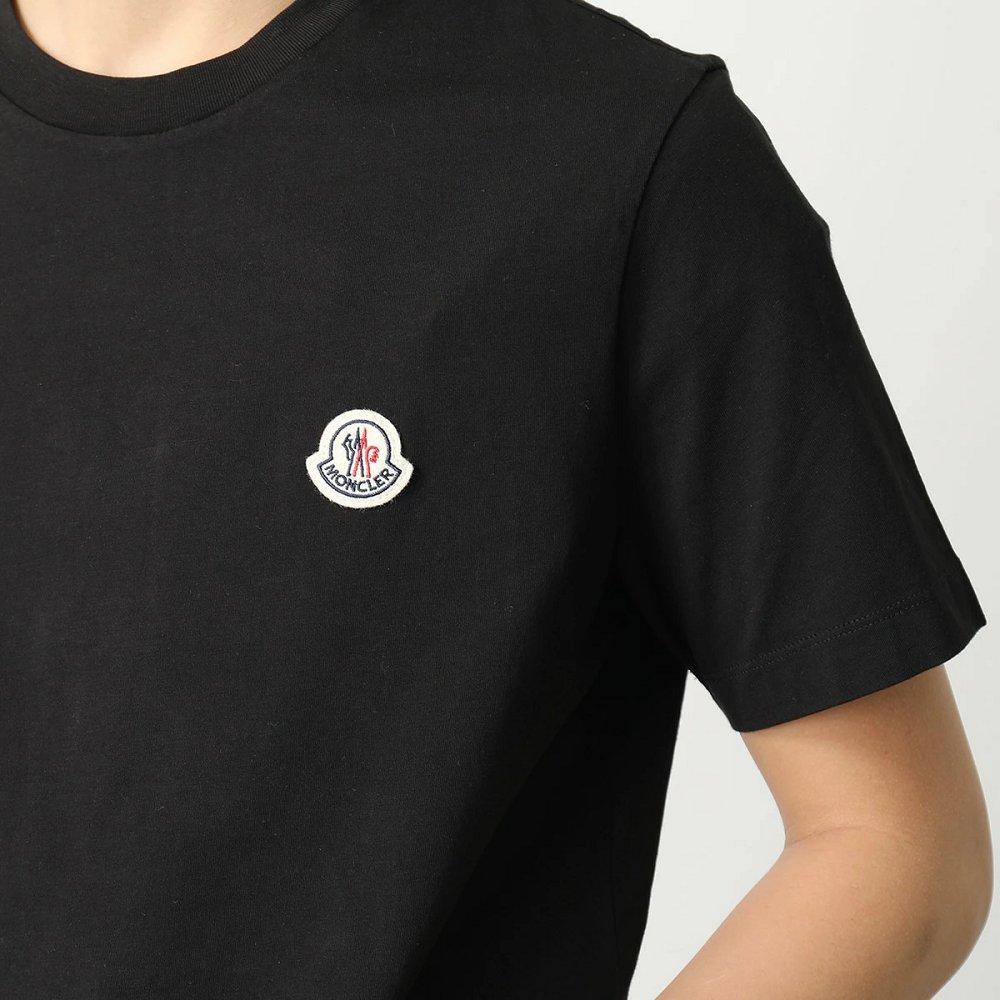モンクレール 半袖 Tシャツ メンズ パックT クルーネック ロゴパッチ ロゴT コットン カットソー 8C00026 829H8
