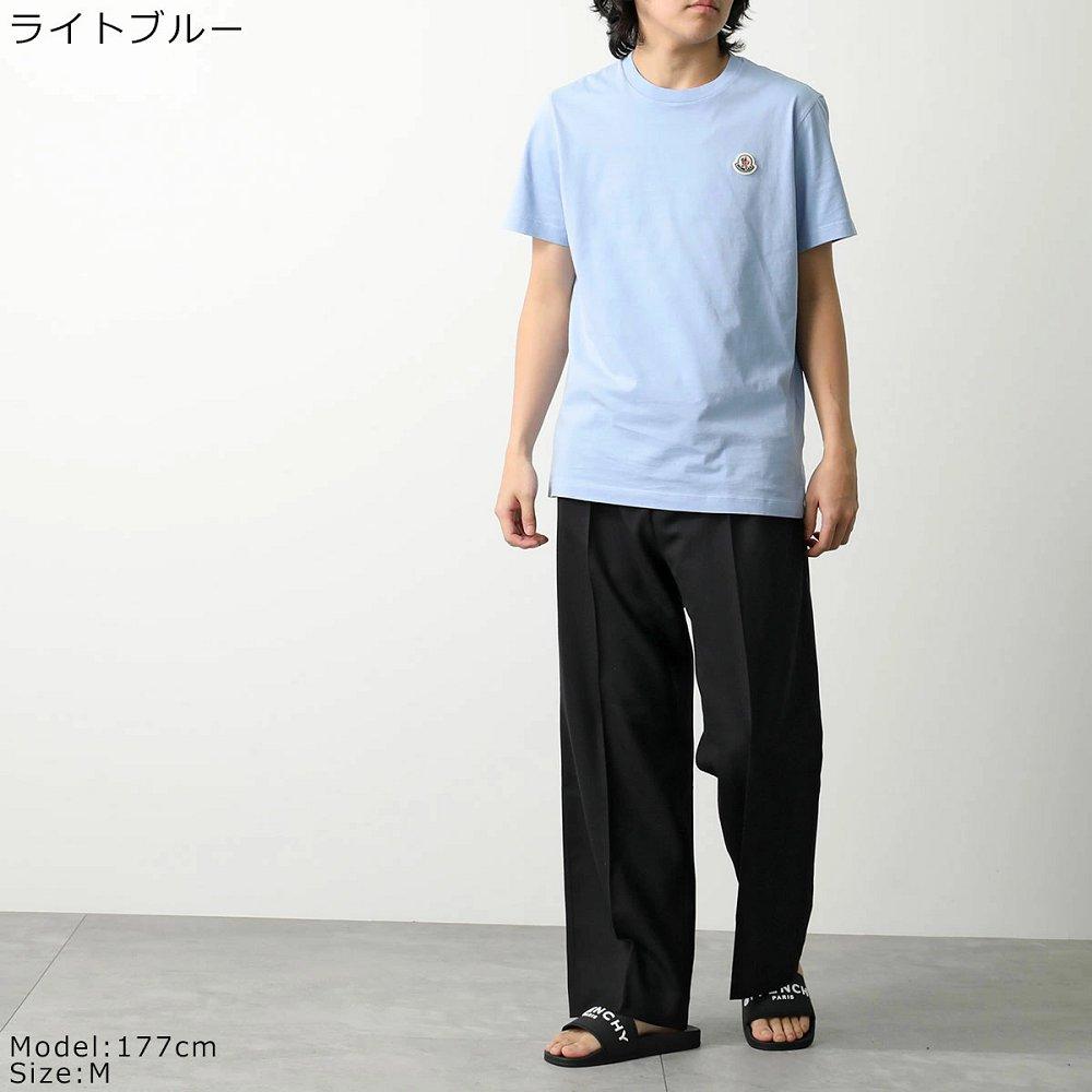 モンクレール 半袖 Tシャツ メンズ パックT クルーネック ロゴパッチ ロゴT コットン カットソー 8C00026 829H8
