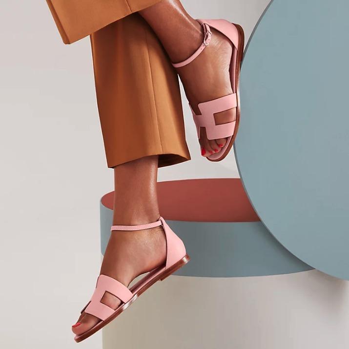 HERMES サントリーニ Santorini　サンダル H182138Z VR360