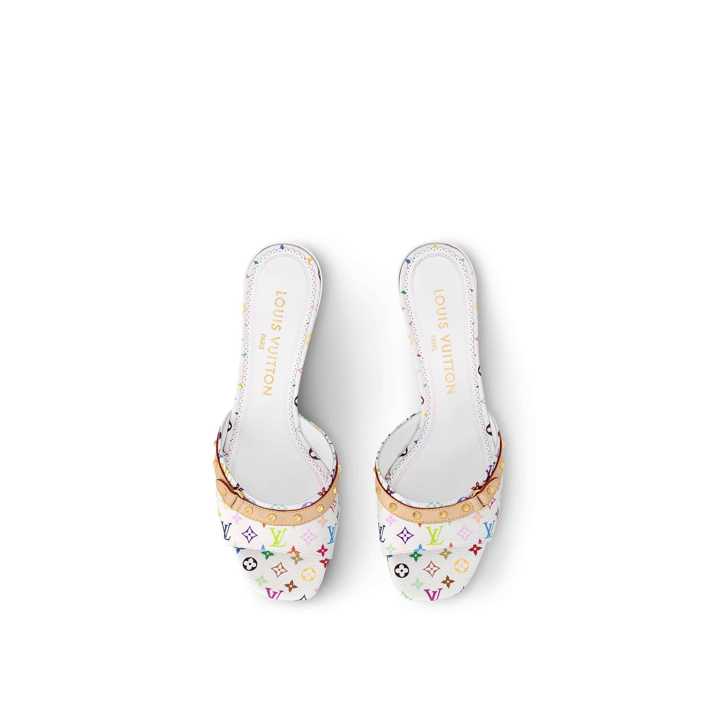 Louis Vuitton×村上隆 6AM ミュール サンダル 1AGWTE 1AGWQQ