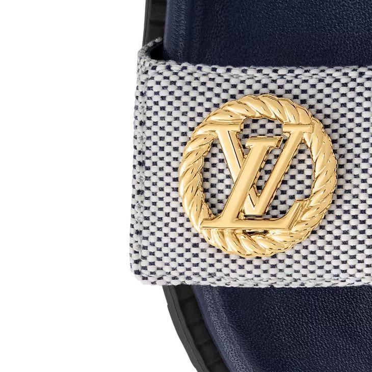 ルイヴィトン LV サンセット サンダル　エレガントな足元 1ACS58