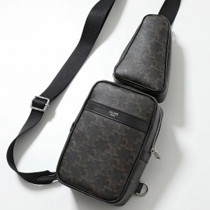 セリーヌ ボディバッグ Multi Pocket Bag マルチポケットバッグ メンズ 111632EU1.38SI
