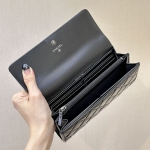シャネル ボーイシャネル ロング フラップウォレット キャビアスキン 2つ折り長財布 A80286 B01490 94305