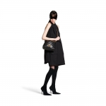 BALENCIAGA マトラッセ レザー スモール ホーボー バッグ 806479 806487