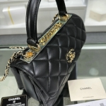CHANEL マトラッセ トップハンドルバック ハンドバッグ A92236 B10674 94305