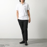 モンクレール ポロシャツ SS POLO メンズ 鹿の子 半袖 ロゴワッペン トリコロールライン 8A00021 89A16