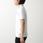 モンクレール ポロシャツ SS POLO メンズ 鹿の子 半袖 ロゴワッペン トリコロールライン 8A00021 89A16