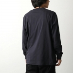 モンクレール Tシャツ メンズ 長袖 ロンT カットソー ロゴ コットン クルーネック 8D00016 89AHD 778