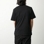 モンクレール Tシャツ メンズ クルーネック 半袖 カットソー ロゴT コットン 立体ロゴ刺繍パッチ 8C00011 89AJS