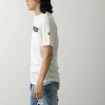 モンクレール Tシャツ メンズ 半袖 カットソー クルーネック コットン フロッキーロゴ アイコンパッチ 8C00008 829HP 034