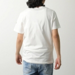モンクレール Tシャツ メンズ 半袖 カットソー クルーネック コットン フロッキーロゴ アイコンパッチ 8C00008 829HP 034