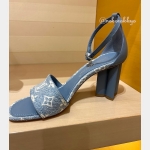 LOUIS VUITTON Silhouette Sandal デニムサンダル 1AAZT4
