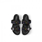 ルイヴィトン Bom Dia LV×TM コンフォートフラットミュール 1AGXU3 1AGXUJ