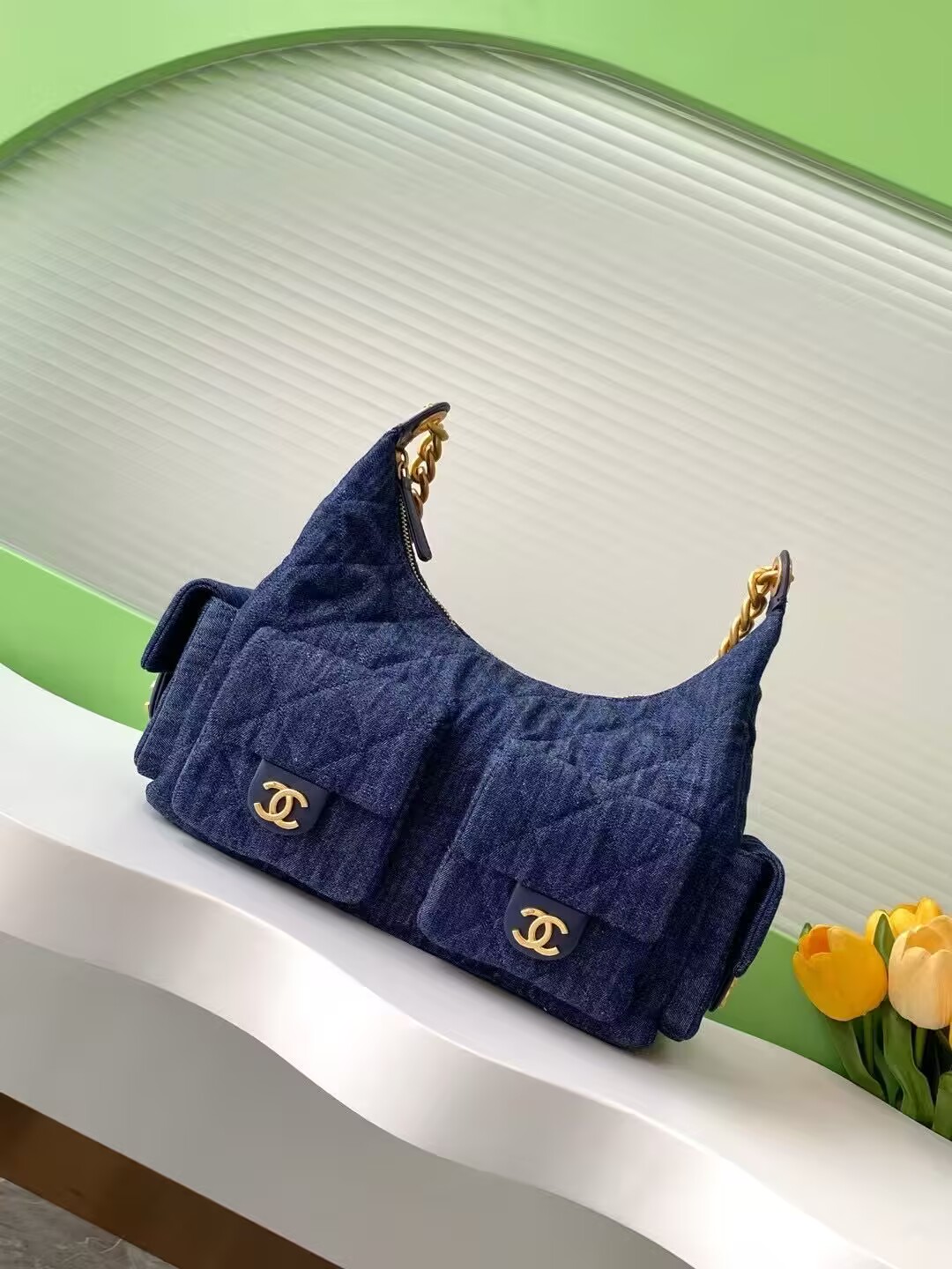 シャネル ラージ マキシ ホーボーバック AS5339 B19251 NG354