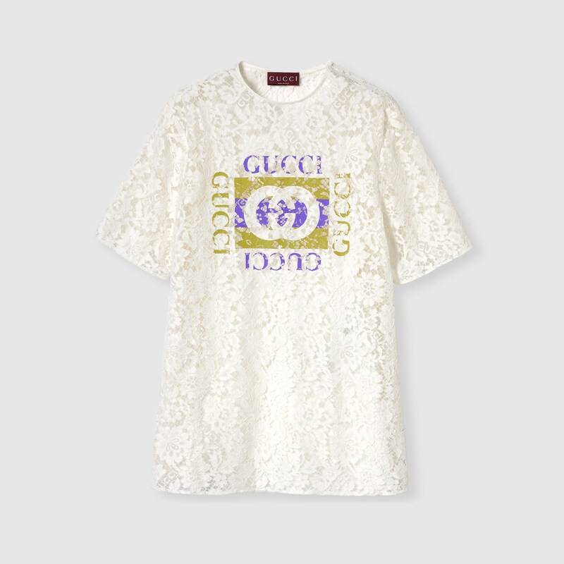 GUCCI後払い フローラル レース トップ  ‎841203 ZAQP7 9799