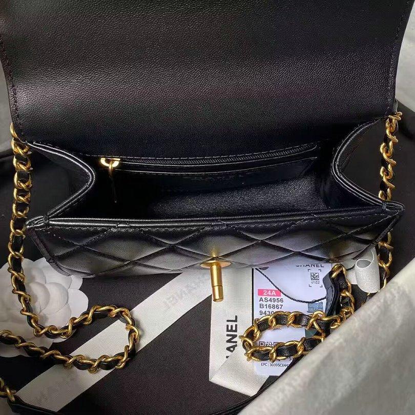 CHANEL代引き メティエダール ミニフラップバッグ AS4956 B16867 94305